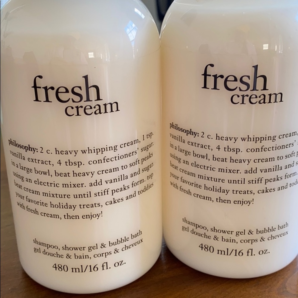 Philosophy Fresh Cream Shower Gel & Bubble Bath